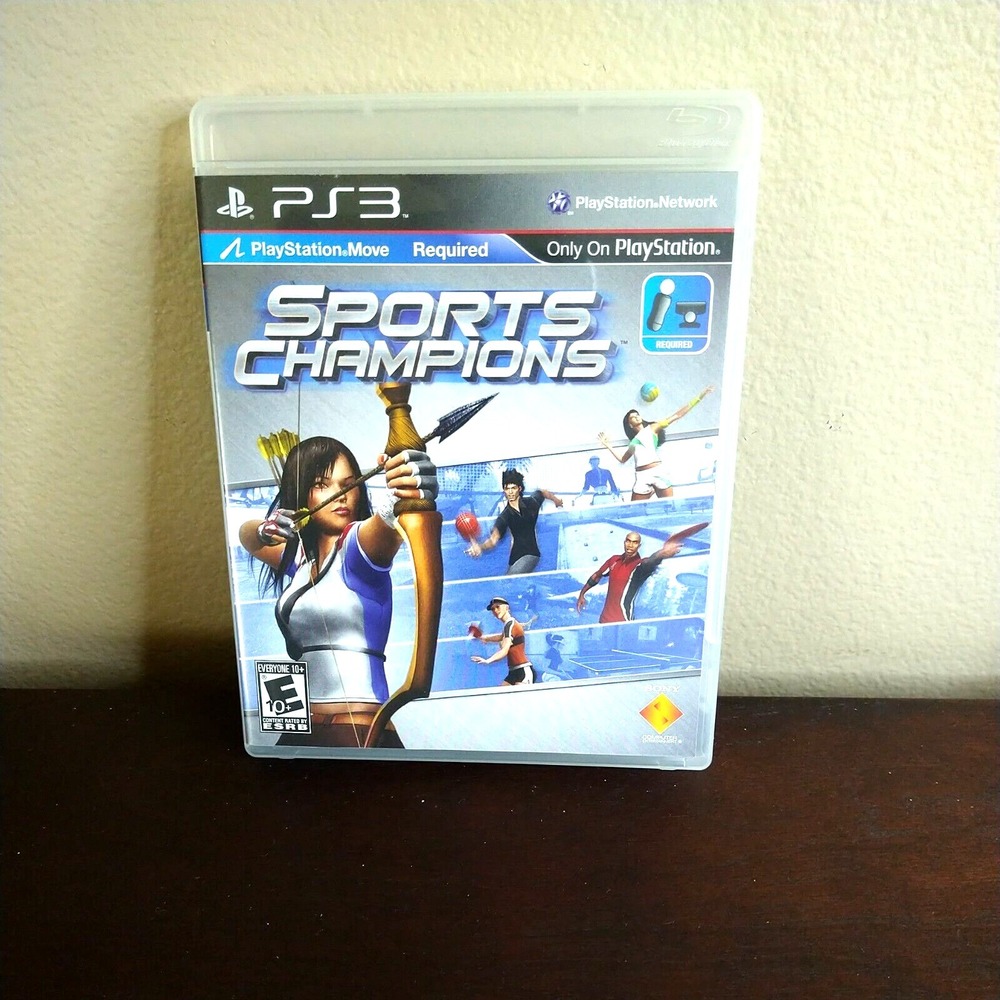 PS3 Game Sports Champion PlayStation Network-Complete‎ With Manual